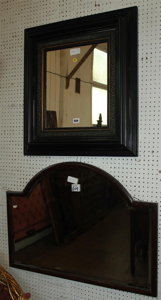 2 wall mirrors